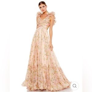 Mac Duggal floral dress size 6